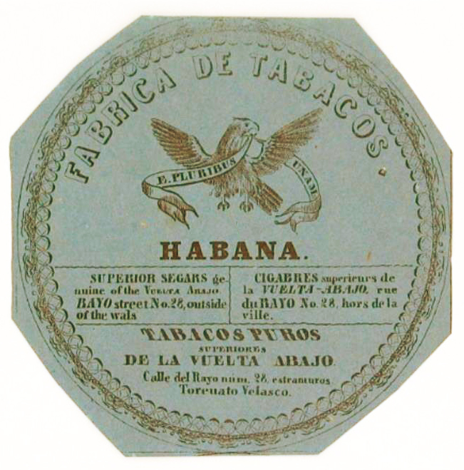 Cuban Cigar Label